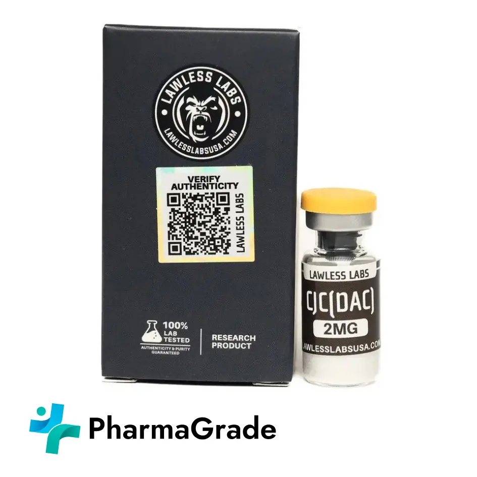CJC-1295 DAC 2 MG Lawless Labs